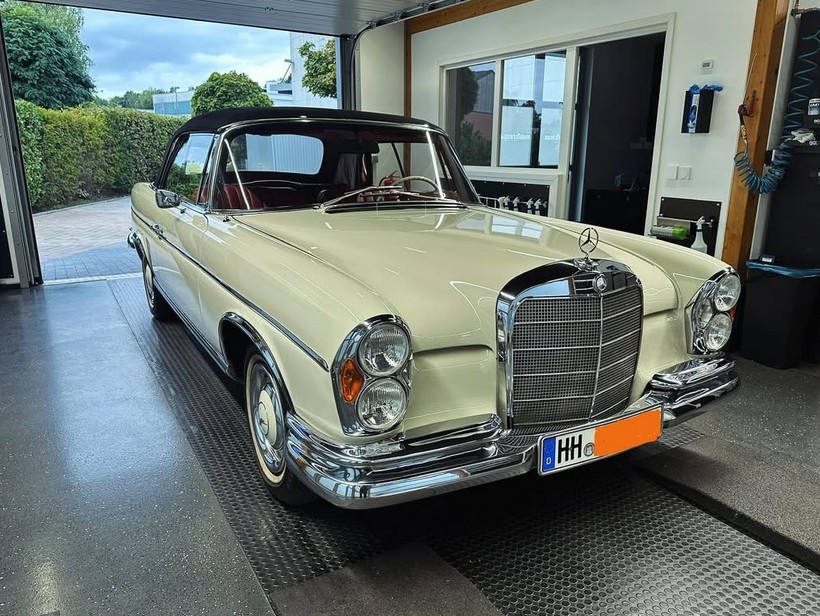 Mercedes Oldtimer nach Aufbereitung
